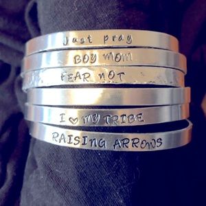 Beautiful metal bracelet bangles!
